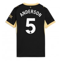 Zenski Nogometni Dres Manchester City Elliot Anderson #5 Gostujuci 2026-27 Kratak Rukav